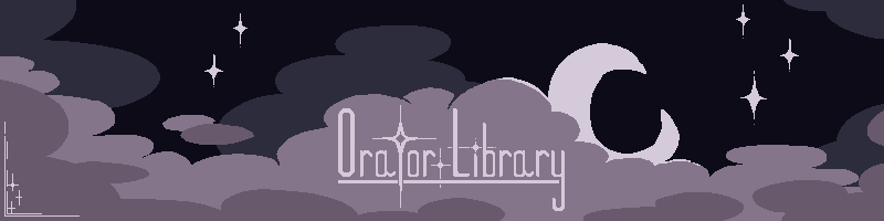 Orator Library banner